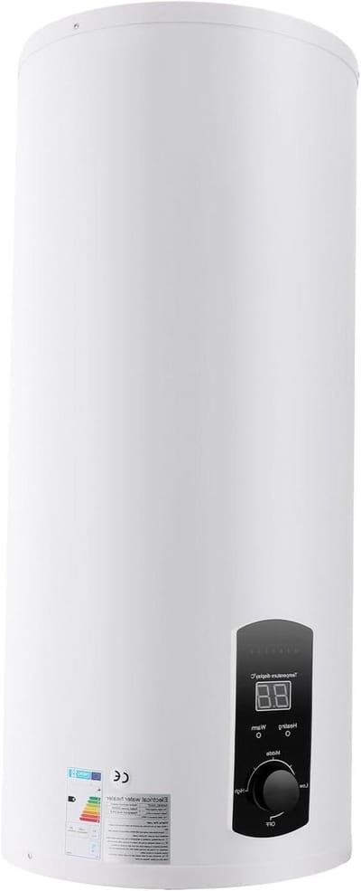 Elektrische Waterverwarmer - Boiler Thermoblock - Direct Warm Water - Digitale Temperatuurregeling - 30 Liter - Wit