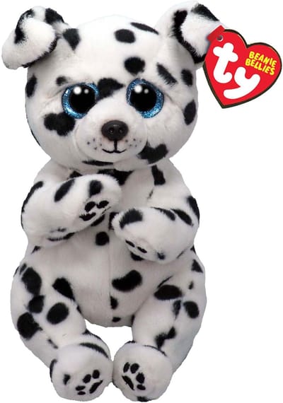 TY Beanie Babies Bellies Knuffel Dalmatiër Rowdy 15 cm