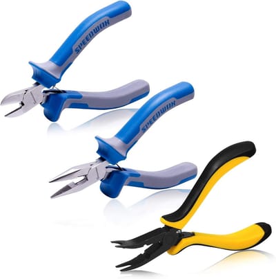 3-delige RC Voertuig Tool Set: Diagonaal- en Lange Neus Tang + Ball Link Tang voor RC Helikopter, Vliegtuig en Auto Reparatie