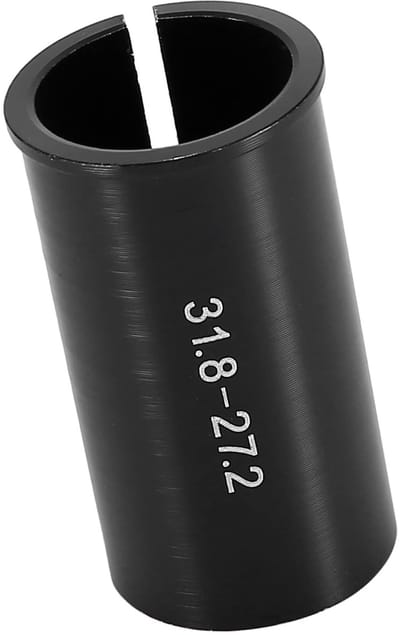 Dailygoods - Fietszadelbuis Adapter 27,2 tot 31,8 mm voor Zadelpen