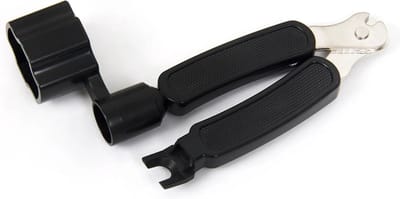 3 in 1 Guitar Tool - Snarenwinder - String Winder - String Cutter - Bridge Pin Puller - Peg Winder - Onderhoudsset voor gitaarsnaren - LOUZIR