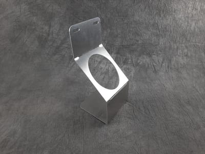 Spuitbushouder 1x70mm Aluminium