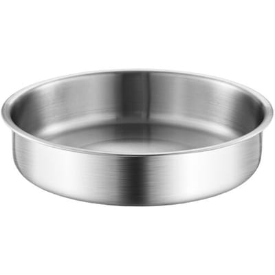 Maxcook Metalen Diepbord Gifvrij en Onbreekbaar - 20 cm 304 RVS Tafelgerei voor een Moderne Eetervaring