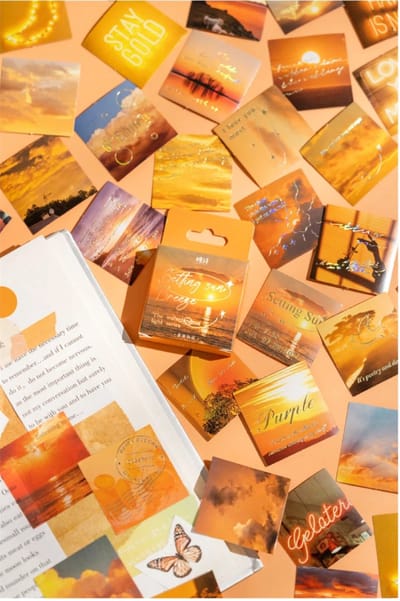 Photography Stickers 45 stickers – Bullet Journal, Planner & Scrapbook Stickers – Sinterklaas & Kerstcadeau – Schoencadeau – Cadeaus onder 5 euro
