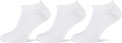 Pierre Cardin - Sneakersokjes Wit - Heren - maat 39-42 - per 3 verpakt