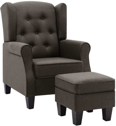 Fauteuil - Relaxzetel - Relaxstoel - Relaxfauteuil - Stoel - Met armleuning - Voor één Persoon - Taupe