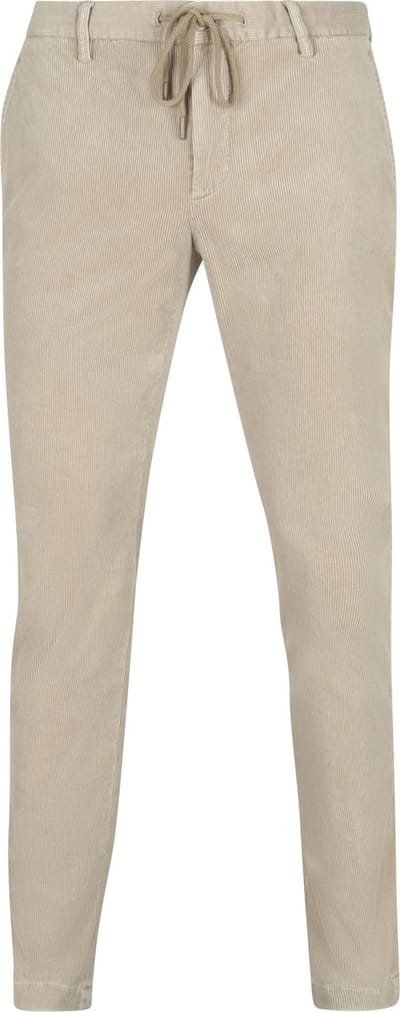 Alberto Broek Jump Corduroy Greige - Maat W 36 - L 34 - Heren - Chino