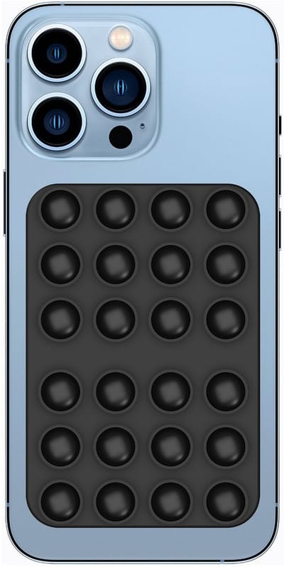 Rixus RXPH40B Suction Cup Mirror Phone Holder Black