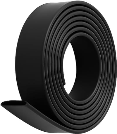 Zwarte Krimpkous met Lijm, 16 mm x 2 m, Vlamvertragend Polyolefine, Krimpverhouding 4:1 voor Isolatie en Bescherming van Kabels en Draadverbindingen
