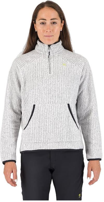 Karpos Rocchetta Fleece Met Halve Rits Grijs S Vrouw