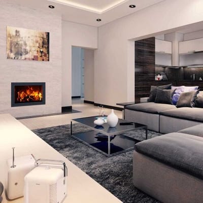 HOFTRONIC Set van 3 Oslo LED inbouwspots - 4 Watt 345 lumen - 2700K Warm wit - GU10 - Dimbaar - Rond - Kantelbaar - IP20 voor binnen - Zwart