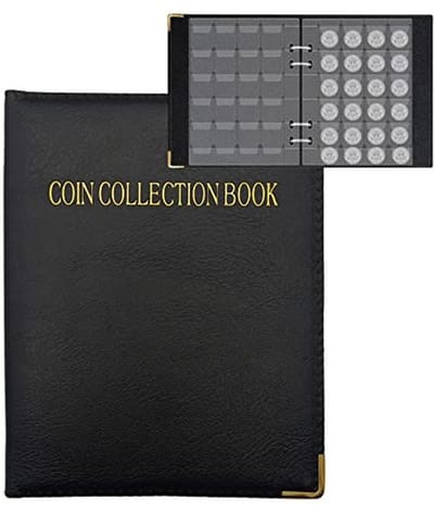 Muntenverzamelalbum voor 480 munten - Ideale opbergoplossing voor jouw collectie