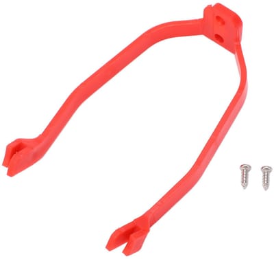 Jhubersproducts - Achterspatbordhouder - Reserveaccessoires - Duurzaam kunststof - Rood - Geschikt voor Xiaomi M365 - Inclusief schroeven