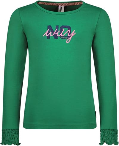 Meisjes shirt - Elaine - Emerald groen