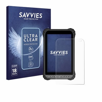 Savvies - Screenprotector voor Zoomsmart A8004 Series - Folie Beschermfolie transparant 18 Stuks