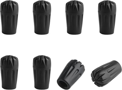 Store_8 - Nordic Walking stopper bijlagen - 8 stuks - Perfect voor asfalt en grind - Geschikt voor trekking poles - PVC - Voor wandelen en outdoor