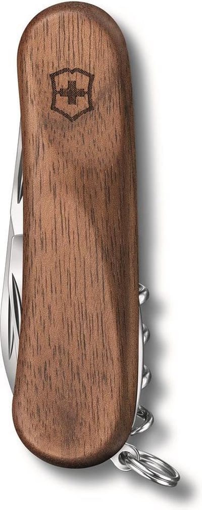Victorinox EvoWood 10 Zakmes 11 Functies Walnoten