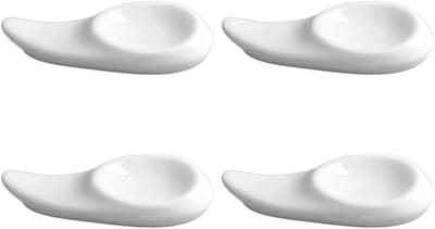 4 Stuks Eend Tong Eetstokjes Houder - Chinoiserie Decoratie voor Tafel en Keuken, Unieke Serviesaccessoires en Ornamenten