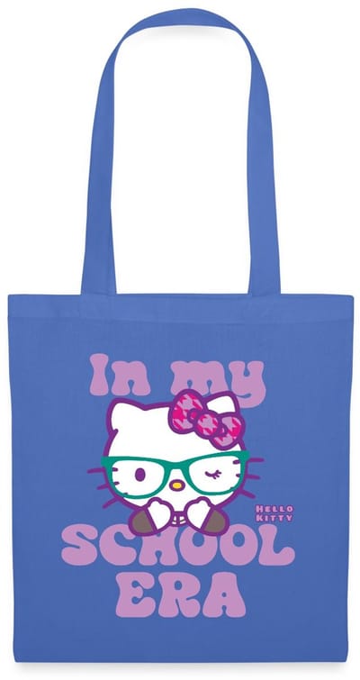 Hello Kitty Met Bril In My School Era Tas Van Stof Schoudertas