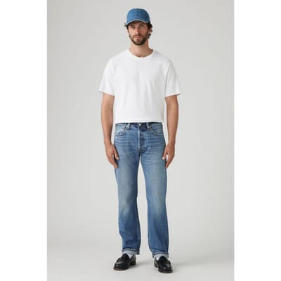 Levi's 501® Original Selvedge Jeans Taglia: W29L32 | Jeans straight fit Outlet | Uomo