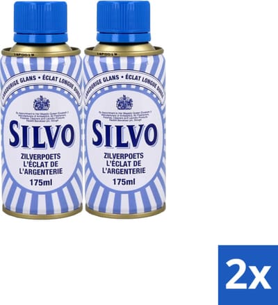 2x Silvo zilverpolish 2x150 ml