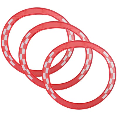 Porte de course volante, 3 pièces, 500mm, pour RC FPV Racing Freestyle Drone, jeu d'entraînement, compétition 3pcs rouge