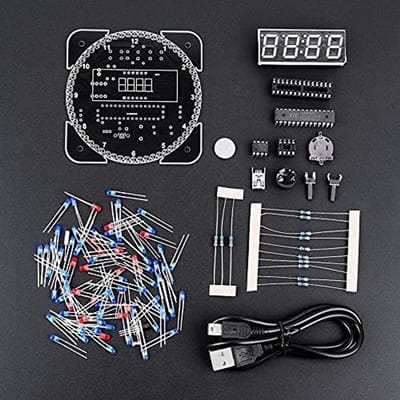 Allecto - Digitale Led-Klok - Multifunctionele Temperatuurwekker