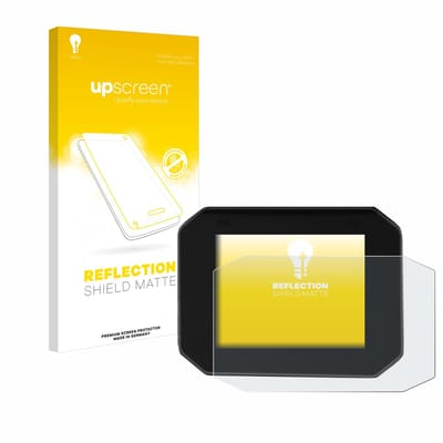 upscreen - Screenprotector voor Moto Guzzi Stelvio 2024 - Folie Beschermfolie anti glare matte
