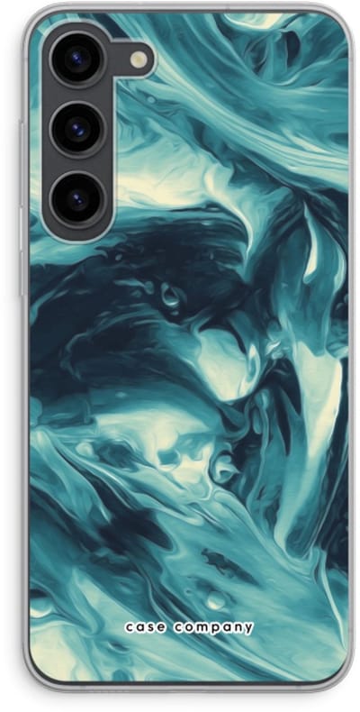 Case Company® - Hoesje geschikt voor Samsung Galaxy S23 Plus hoesje - Dreaming About Whales - Soft Cover Telefoonhoesje - Bescherming aan alle Kanten en Schermrand
