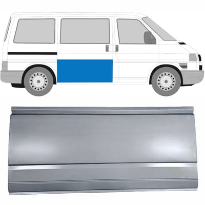 Interne reparatie achterste deuren voor Volkswagen Transporter T4 1990-2003