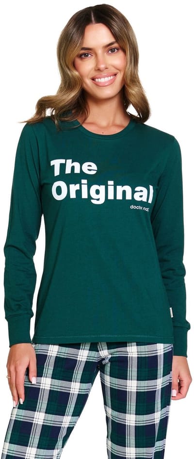 Doctor Nap Dames Pyjama Familie Gezin Matching The Original Emerald PM.7340 44 / XXL