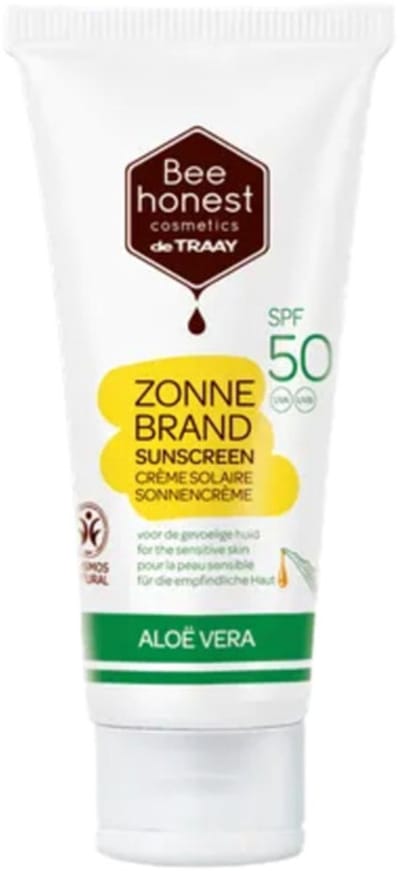 Bee Honest Zonnebrand Aloe Vera & Honing SPF 50 - 100 ml