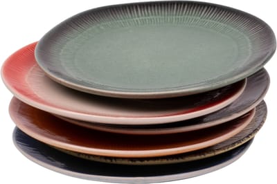 Kade 171 Fire ontbijtborden 6 stuks 22 cm - aardewerk meerkleurig