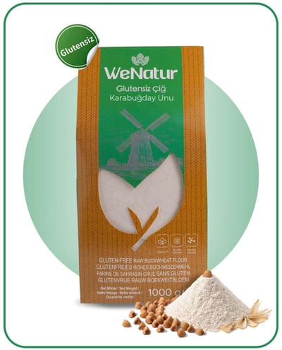 Wenatur Glutenvrij Rauw Boekweitmeel (Gretsjka) 1 kg – Natuurlijk & Voedzaam