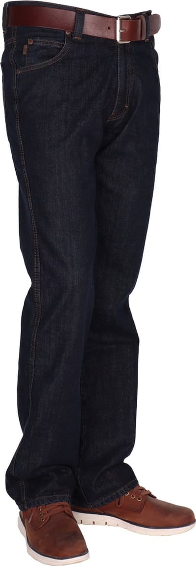 Crosshatch Rider 1090CH Lowrise Spijkerbroek Heren - Donker Blauw - B28 - L34