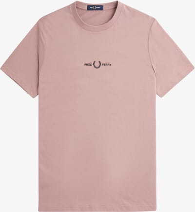Fred Perry Embroidered t-shirt - dark pink