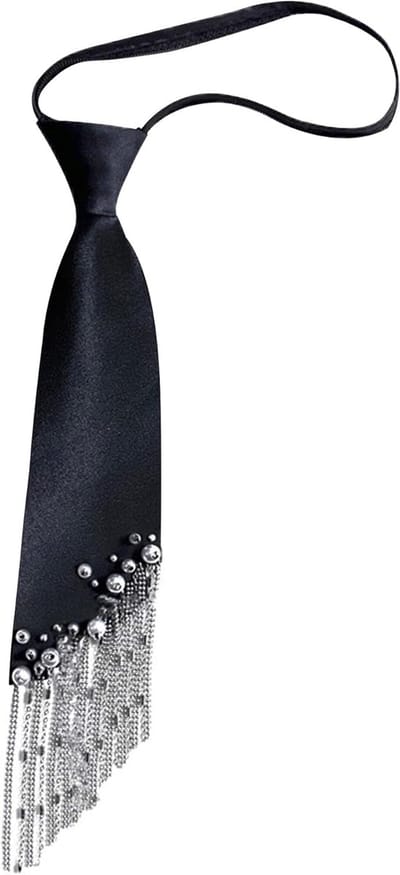 longziming -Glitter Bloem Choker - Pailletten Halsband - Costume Accessoire - Verstelbare Pasvorm - 70s Disco Stijl - Polyester Met Strass - Kreukvrij Design - Perfect Voor Feesten - 1 Stuks