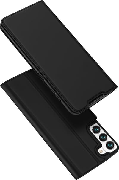 Dux Ducis - Telefoonhoesje geschikt voor Samsung Galaxy S22 - Skin Pro Book Case - Zwart