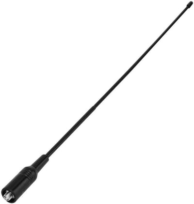 Dailygoody - SMA-antenne - VHF/UHF antenne - Hoge versterking - 38,5 cm - Compatibel met UV5R - 2,15 dB versterking - Geschikt voor Kenwood