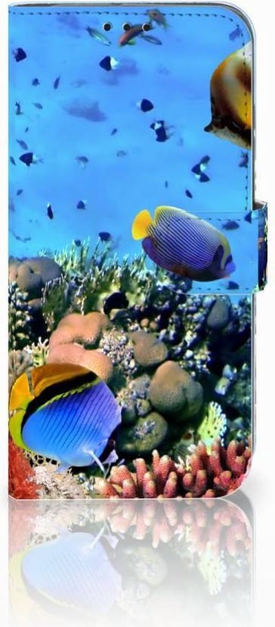 Honor 10 Lite Telefoonhoesje met Pasjes Vissen
