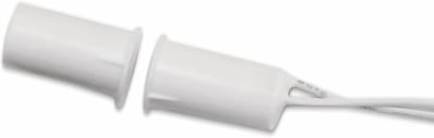 Inbouwcontact - Deur raam - Alarm systeem - Compact formaat - 9x19 mm - Wit