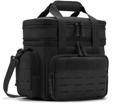 18L Geïsoleerde Koeltas – Uitbreidbare Thermische Lunchbox voor Mannen – Lekvrije Tactische Koelrugzak – Koelbox voor Werk, Camping, Outdoor, Picknick & Wandelen