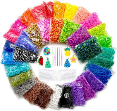 Equivera Armbandjes Maken Set Meisjes - Knutselset Meisjes - Knutselset voor Meisjes - Knutselset Meiden - Sieraden Maken Meisjes - Armbandjes Maken Meisjes - Cadeautip voor uw kind!