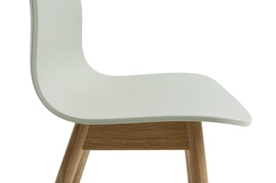 HAY About a Chair AAC 12 - pastel green 2.0 - lak op waterbasis - Standaard glijders kunststof