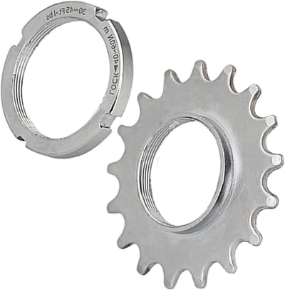 Fiets tandwiel - Single speed vliegwiel - Fietsen verbeteren - Geoptimaliseerde rotatiebalans - 14 ton - Zilver