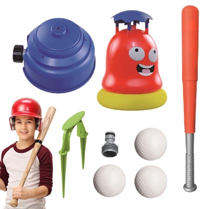Honkbal watersproeier - Waterspeelgoed - Buiten spelen - 2-in-1 ontwerp - 26 x 17 x 17 cm - Meerdere kleuren