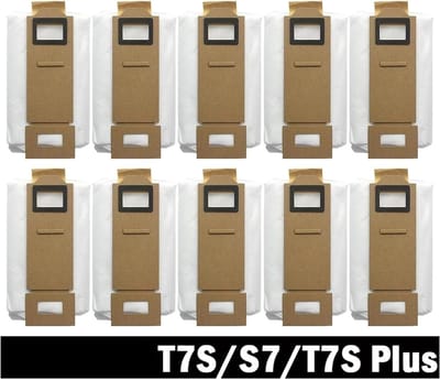 Stofzakken - Reserveonderdelen - Robotstofzuiger - Hoge filtratie - 12 stuks - Wit