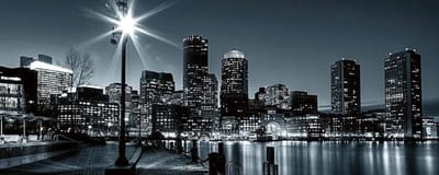 Fotobehang - Boston 375x150cm - Vliesbehang