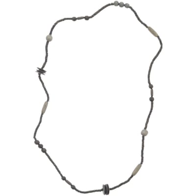Behave – Ketting – Ambachtelijk karakter – Zwartgrijs – Dagelijks gebruik – 88 cm