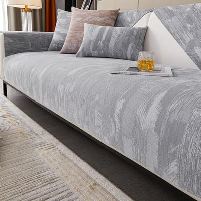 Vier Seizoenen Universeel Bankkussen Paardenbloem Jacquard Banken Beschermhoes Handdoek Antislip Kussen voor Woonkamer Huisdecoratie 70x70cm 1pcs